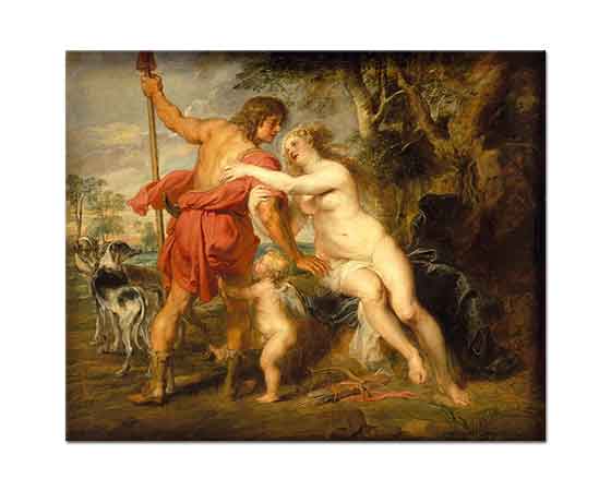 Peter Paul Rubens Venüs ve Adonis
