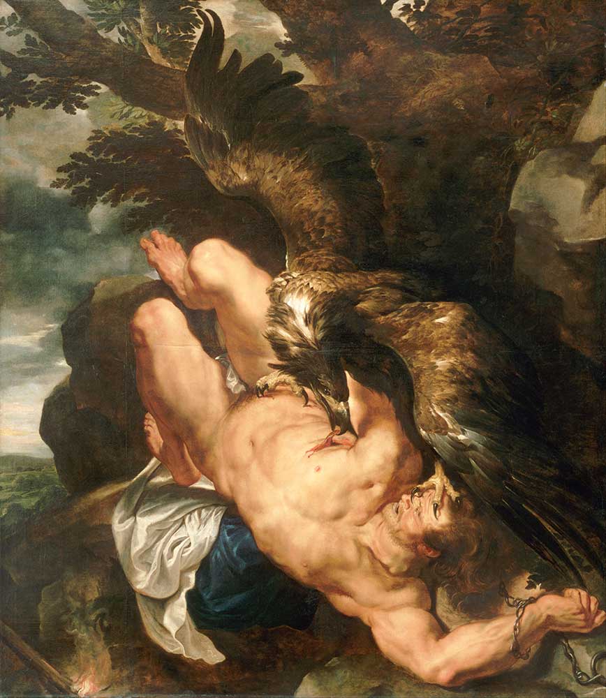 Peter Paul Rubens Zincirli Prometheus