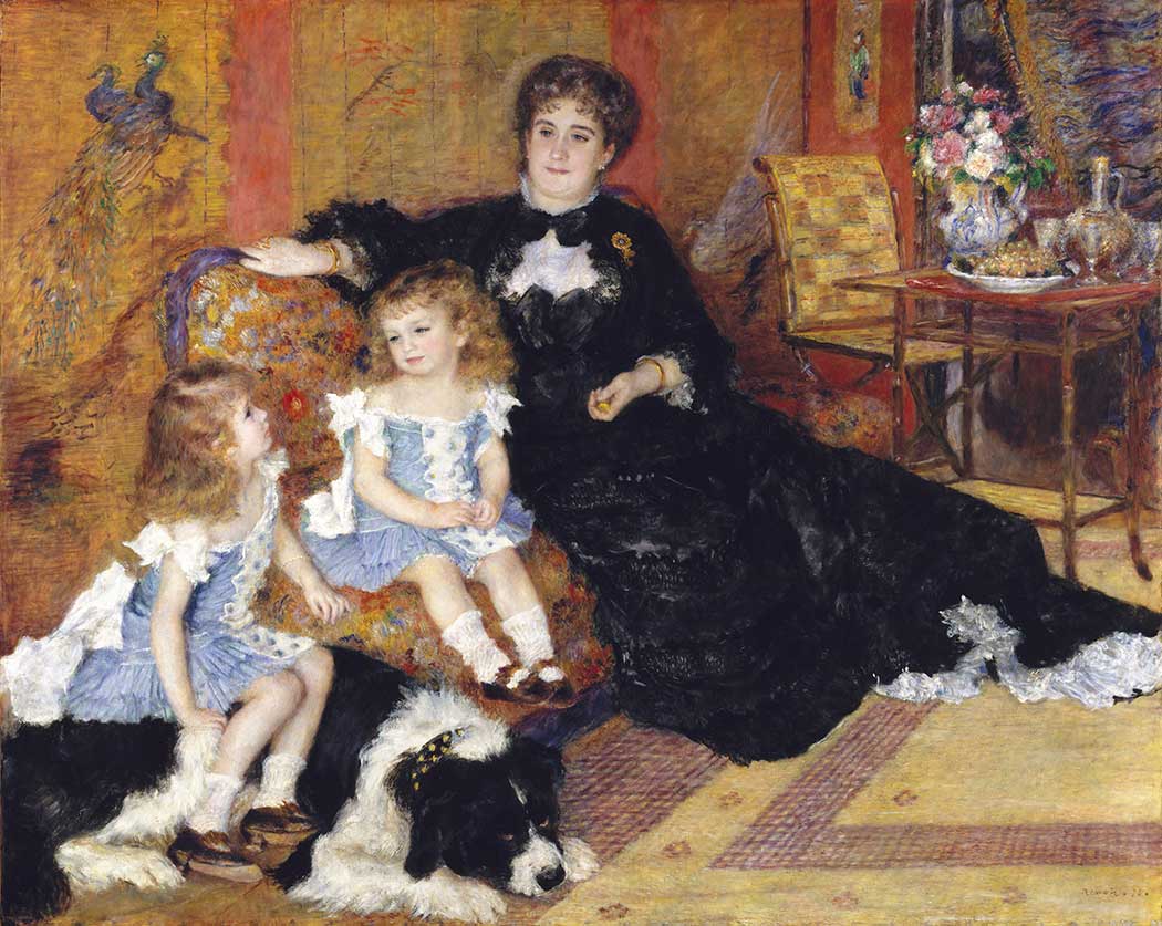 Pierre Auguste Renoir Anne ve Kızları