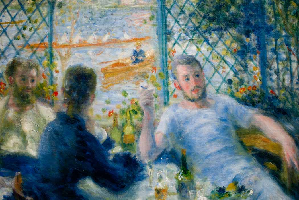Pierre Auguste Renoir Cafede Sohbet
