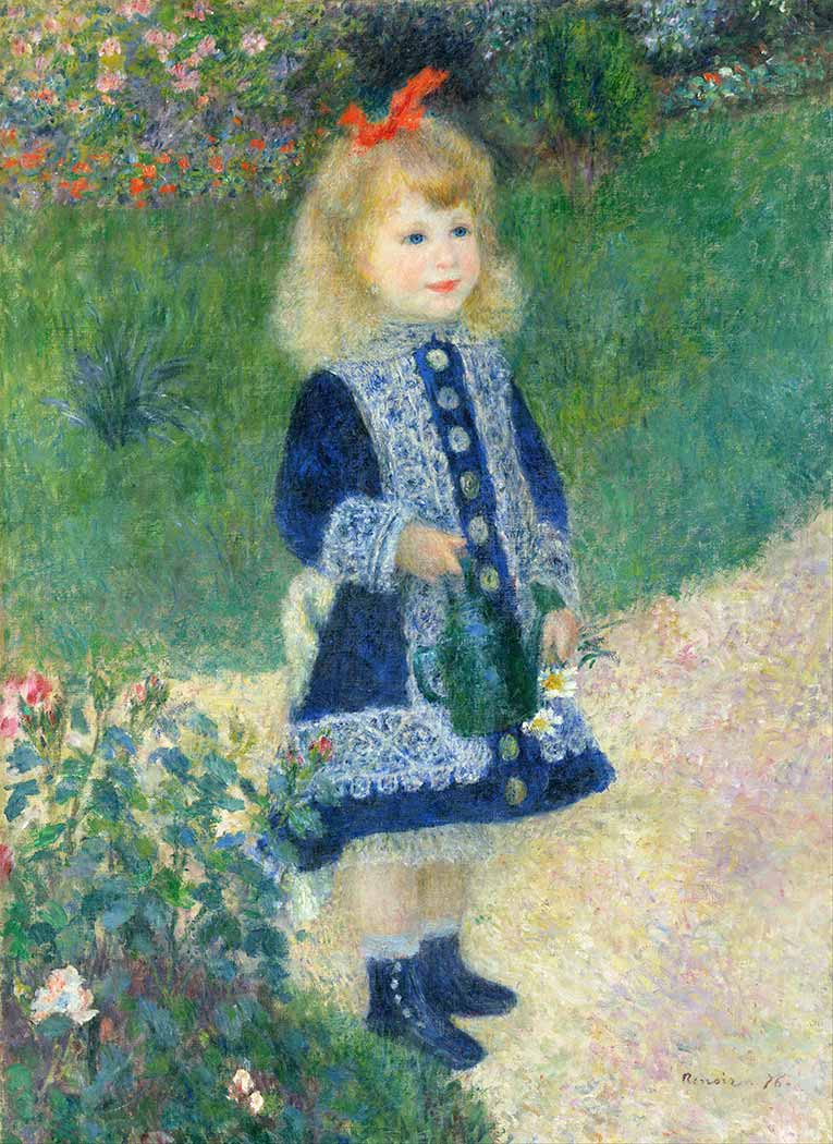 Pierre Auguste Renoir Çiçek Sulayan Kız