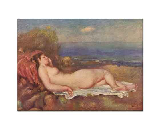 Pierre Auguste Renoir Deniz Kenarında Uyku