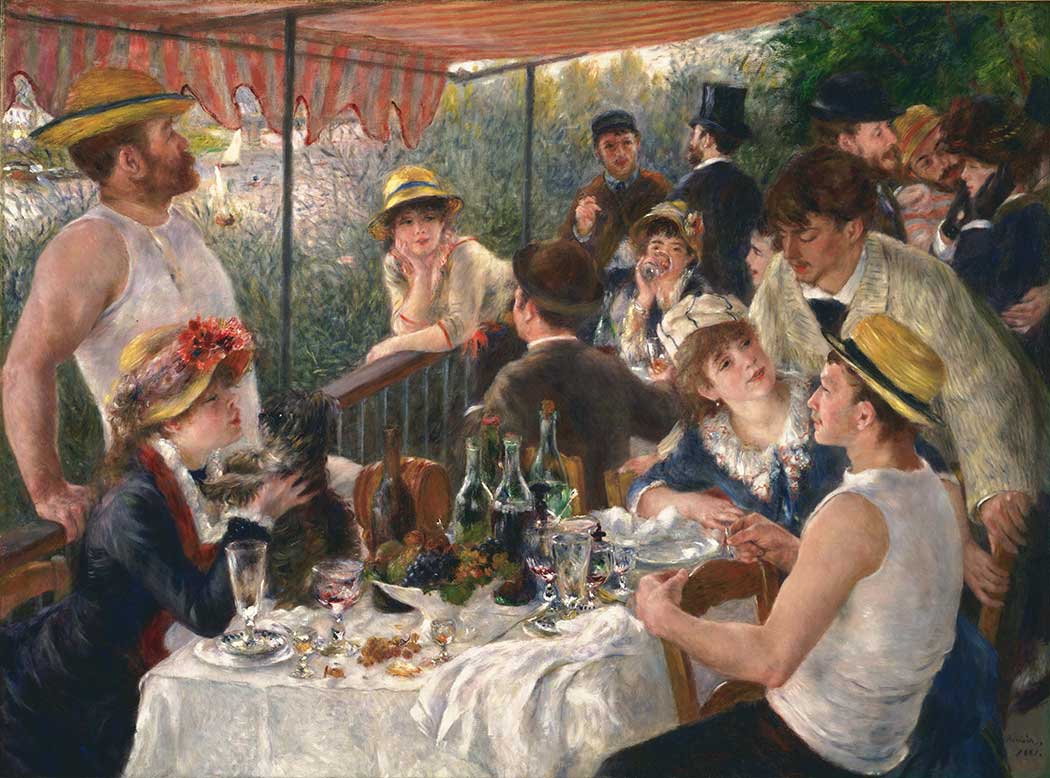 Pierre Auguste Renoir Denizcilerin Kahvaltısı