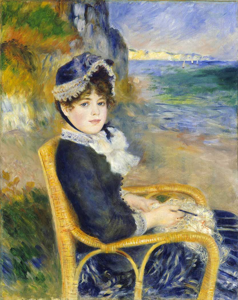 Pierre Auguste Renoir Genç Kadın Portresi