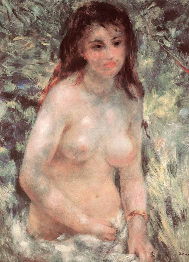 Pierre Auguste Renoir Güneş Altında Nü