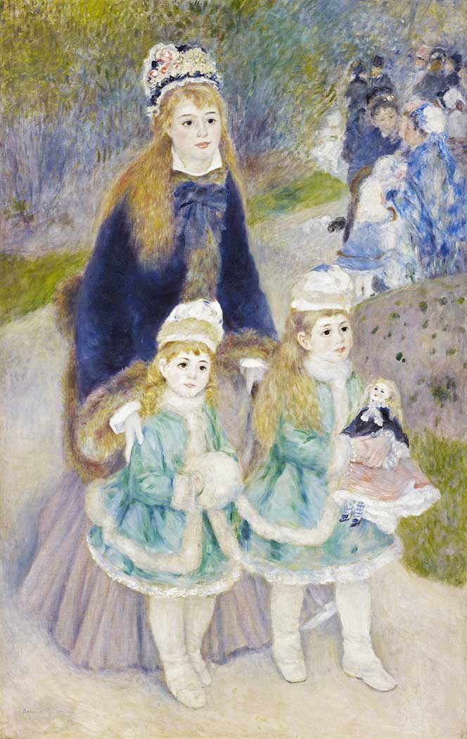 Pierre Auguste Renoir ikizlerin Gezintisi