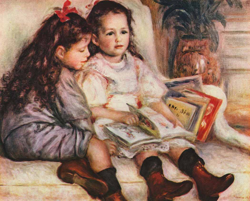 Pierre Auguste Renoir Jean ve Genevieve Caillebotte