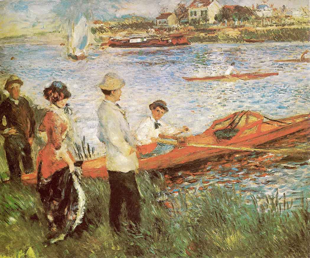 Pierre Auguste Renoir Kürekçiler