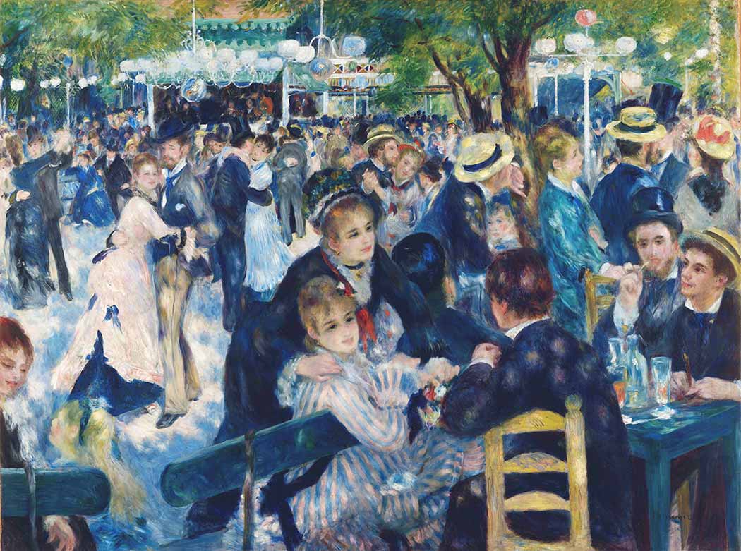 Pierre Auguste Renoir Le Moulin de la Galette