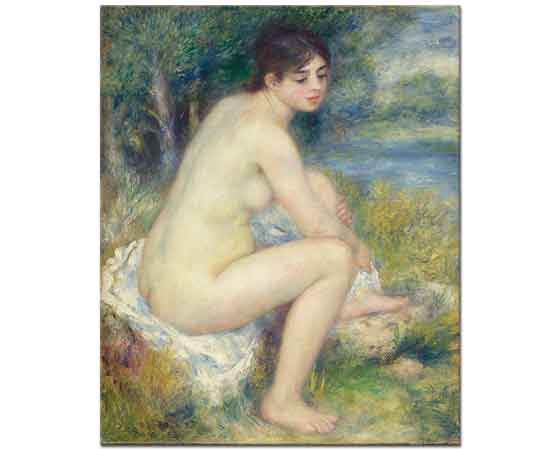 Pierre Auguste Renoir Nehir kenarında Nü