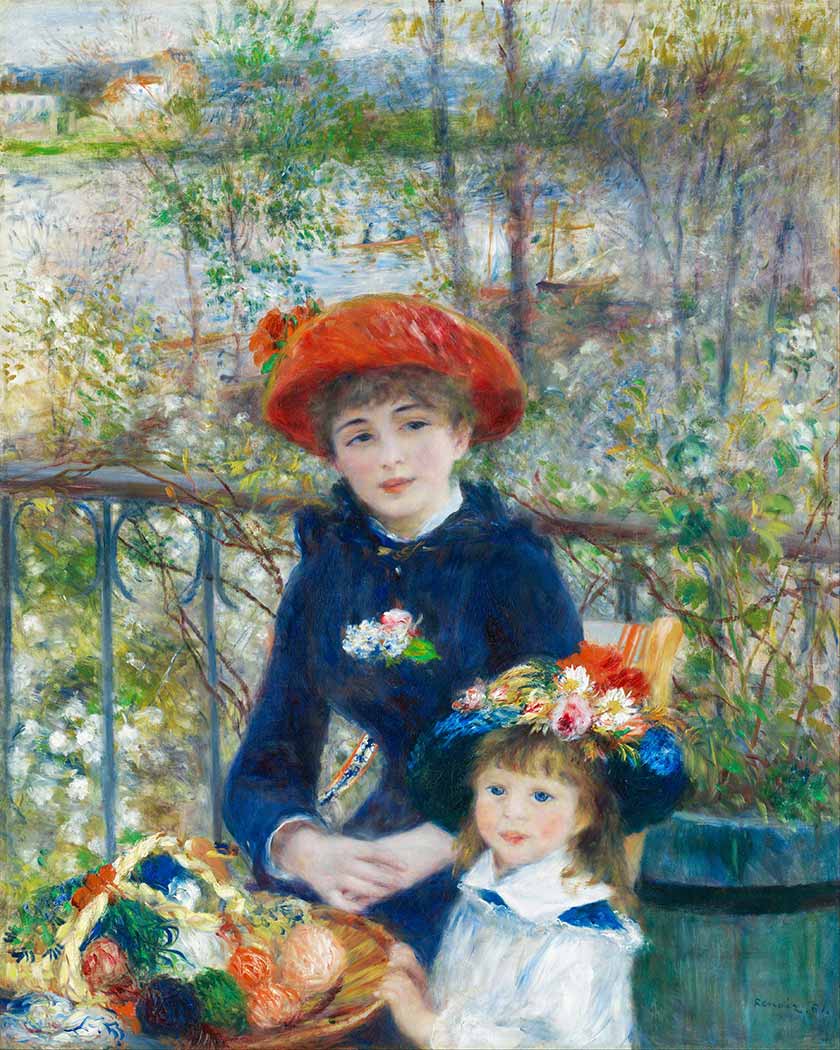 Pierre Auguste Renoir Terasta
