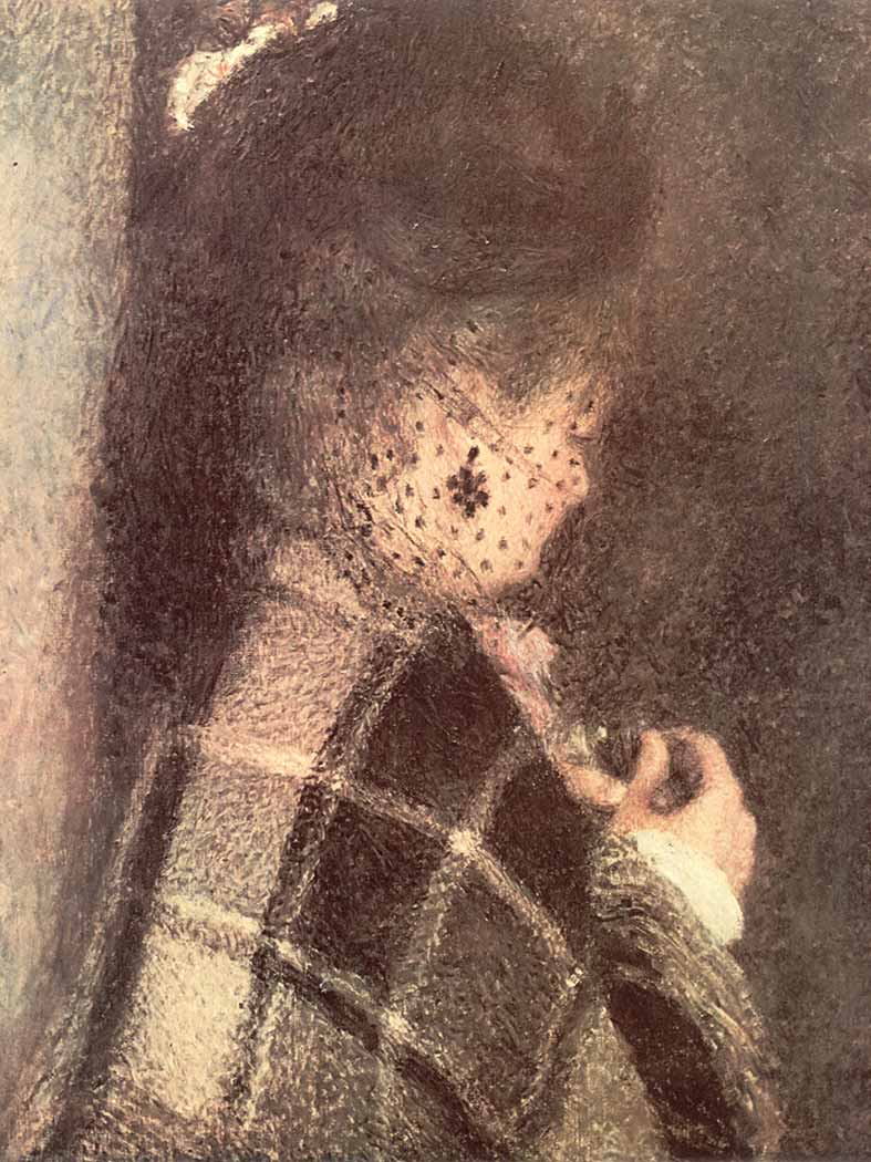Pierre Auguste Renoir Tüllü Kadın