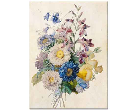 Pierre Joseph Redoute Çiçek Buketi