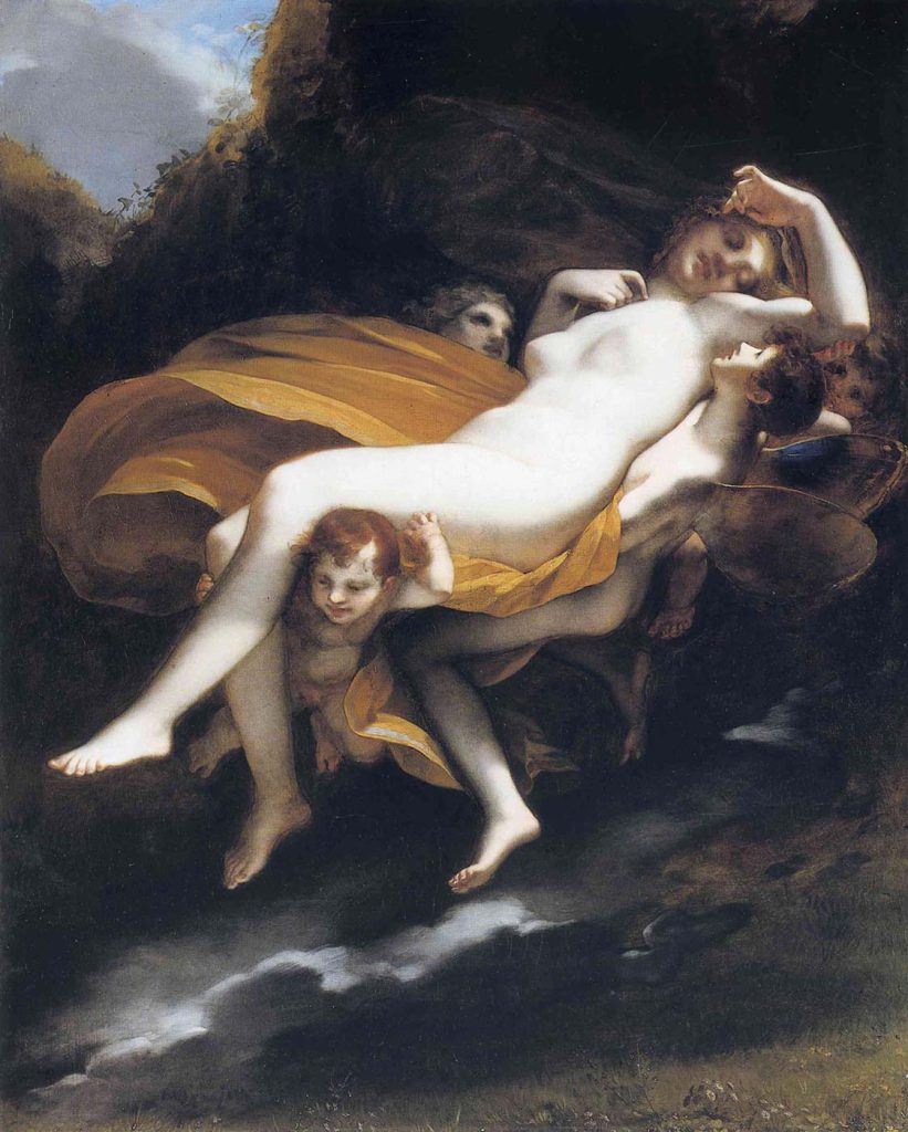 Pierre Paul Prud'hon Psyche Cennete Götürülürken