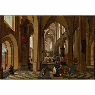 Pieter Neeffs the Elder Kilise İçi