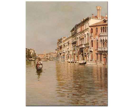 Raffaele Tafuri Grand Kanal Venedik
