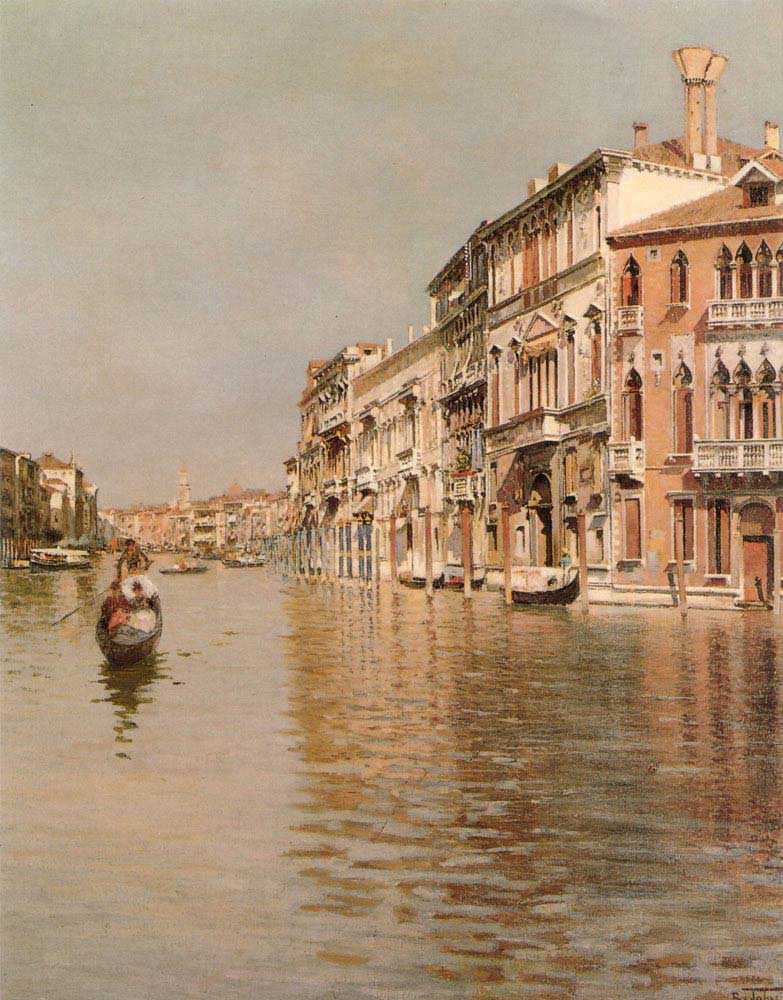 Raffaele Tafuri Grand Kanal Venedik