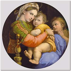 Raphael Madonna Della Seggiola