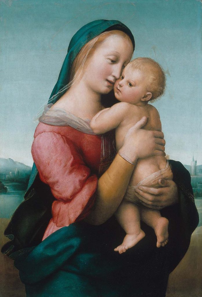 Raphael Meryem ile Çocuk İsa (Tempi Madonna)