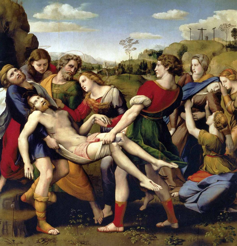 Raphael Hz İsa'nın Gömü Hazırlığı