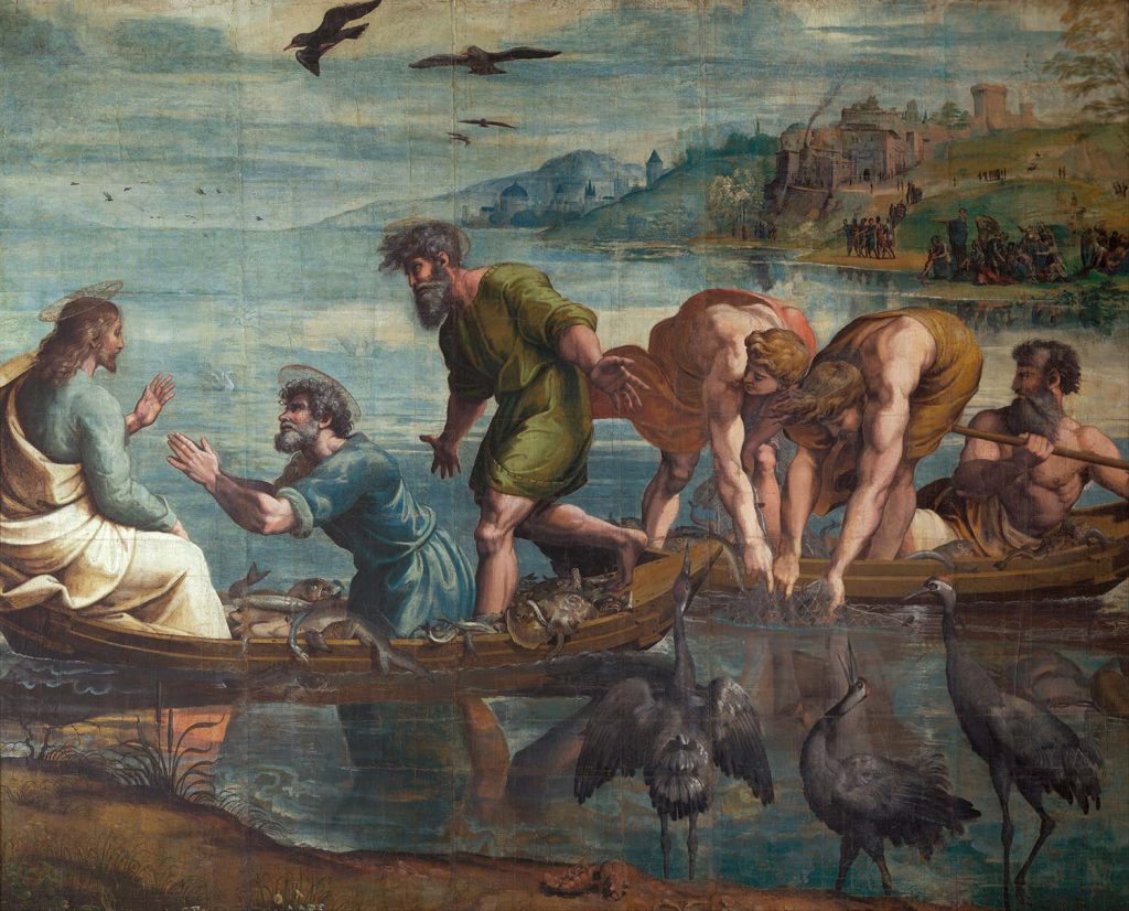 Raphael Balıkların Çoğalması Mucizesi