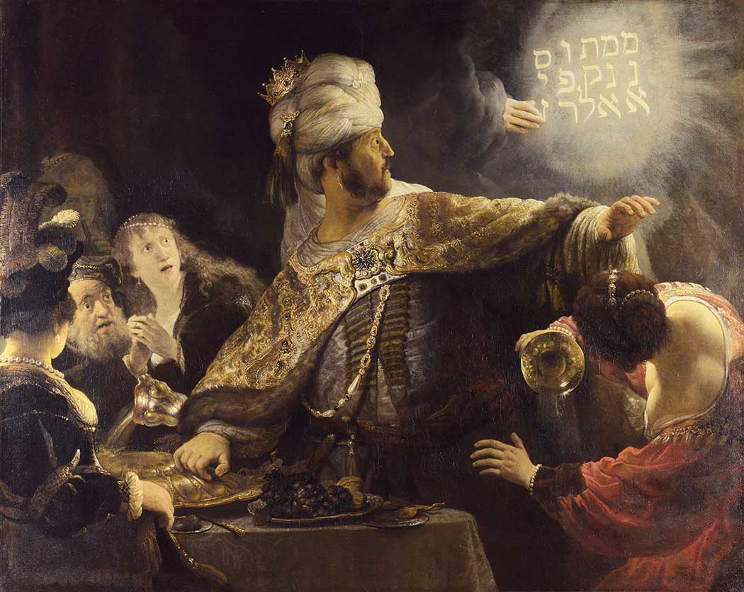 Rembrandt Belşassar'ın Ziyafeti