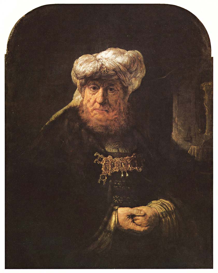 Rembrandt Cüzzam Hastalığına Yakalanan Kral Uzziah