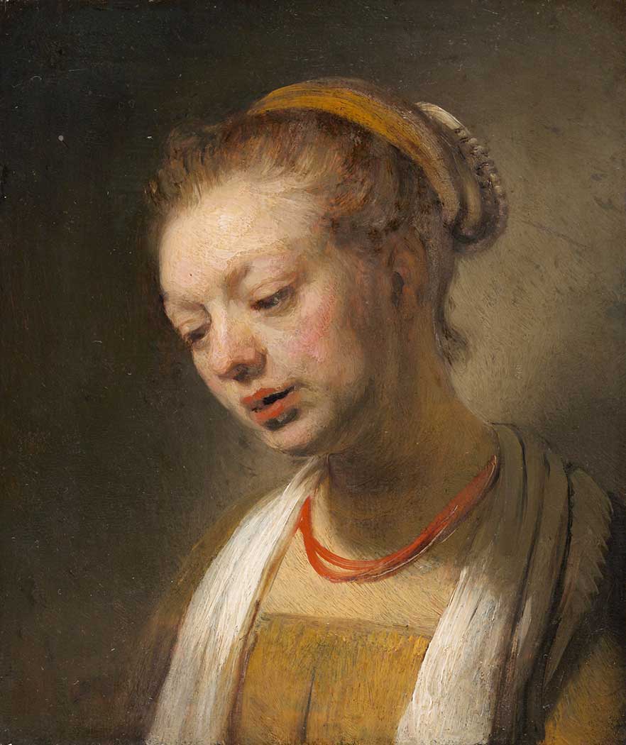 Rembrandt Genç Bayan Portresi