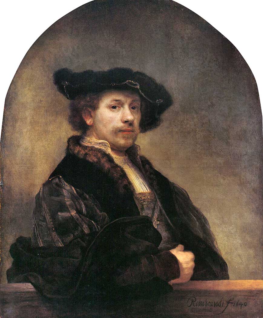 Rembrandt Kendisinin Portresi