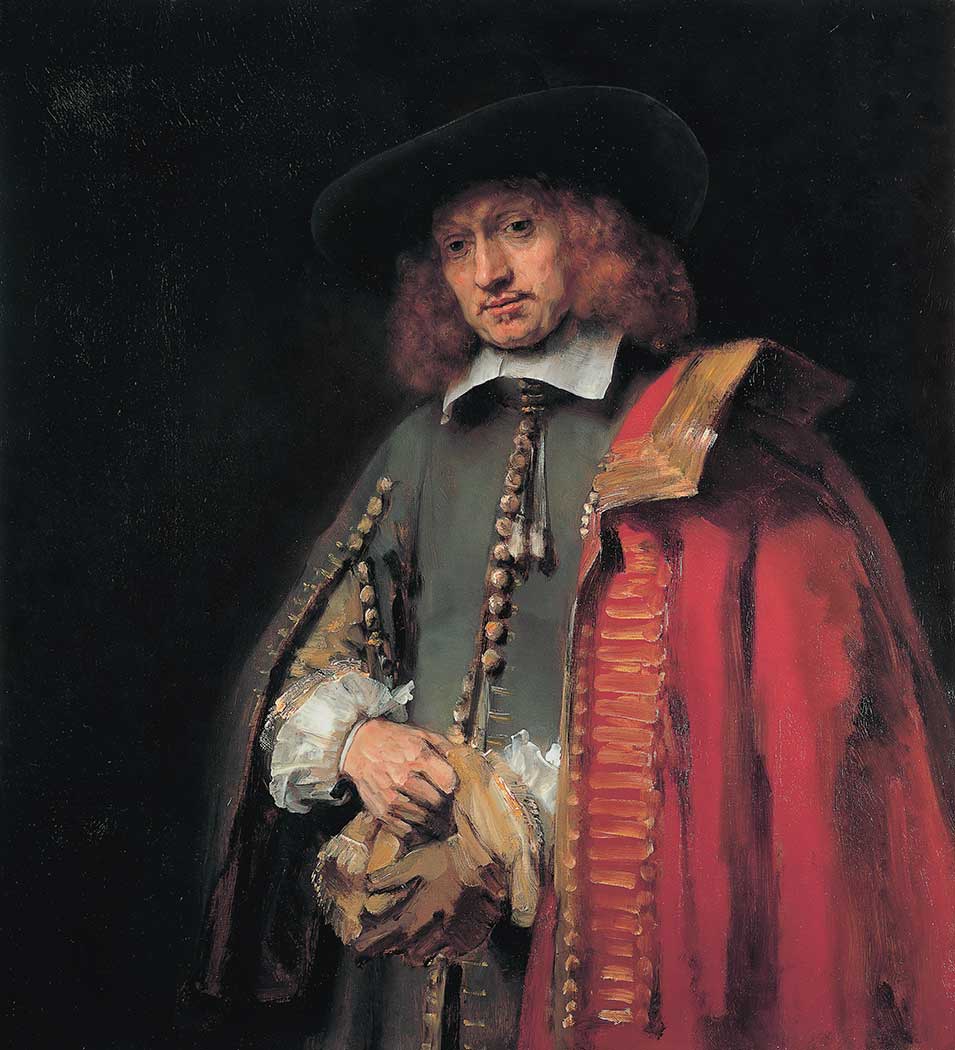 Rembrandt Kıyafetli Portre Jan Six