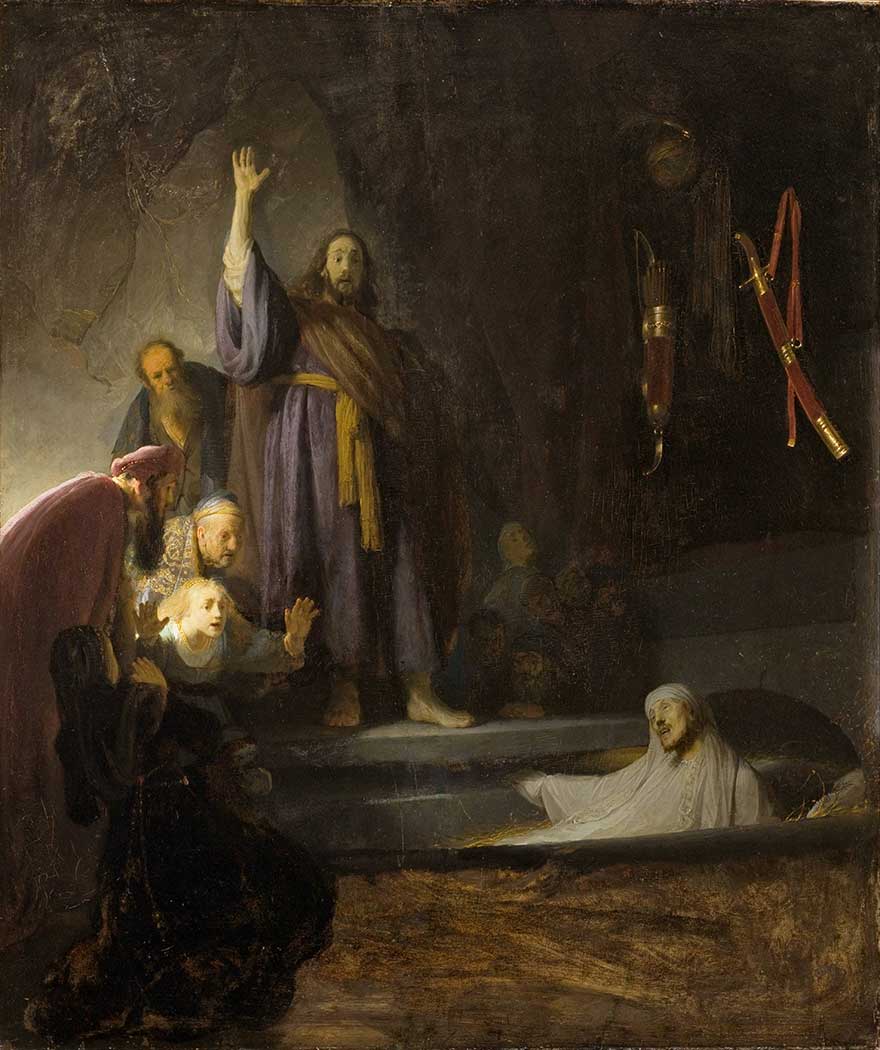 Rembrandt Lazarus'un Dirilişi