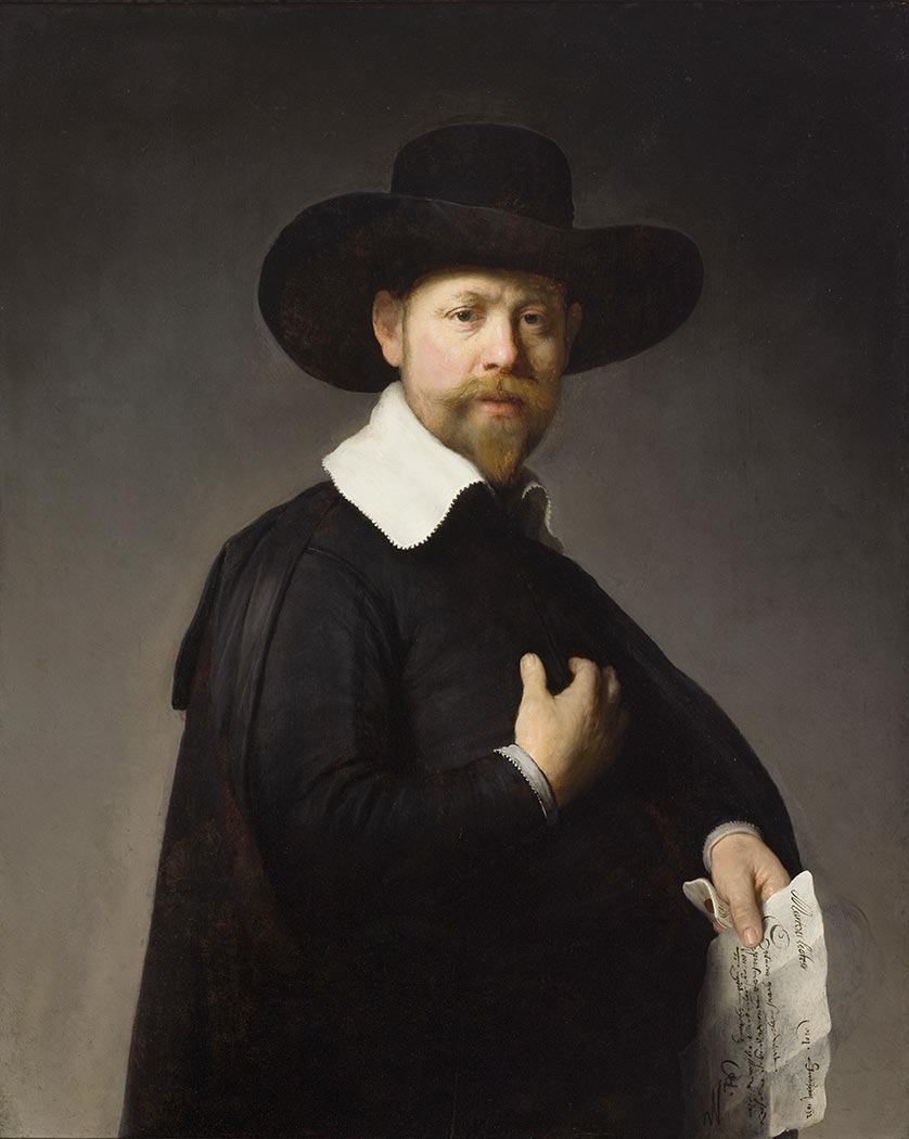 Rembrandt Martin Looten'in Portresi