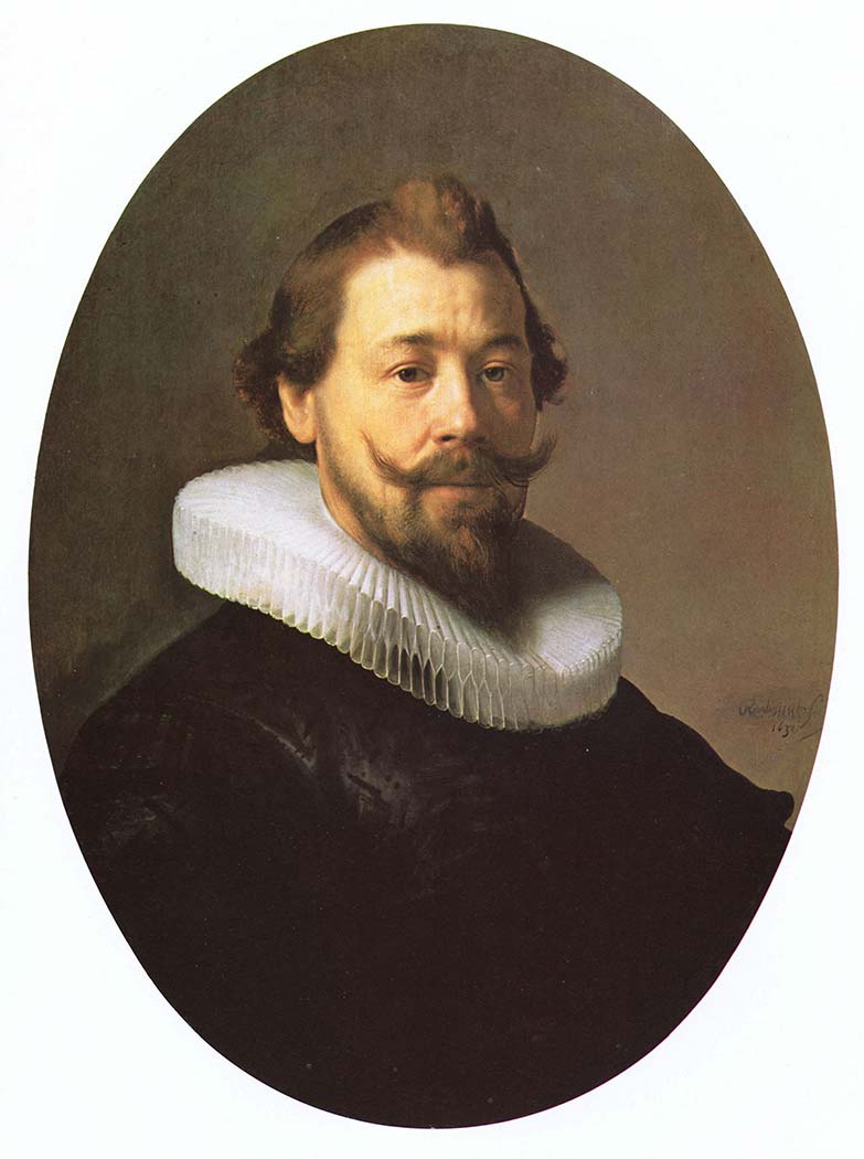 Rembrandt Sivri Sakallı Adam Portresi