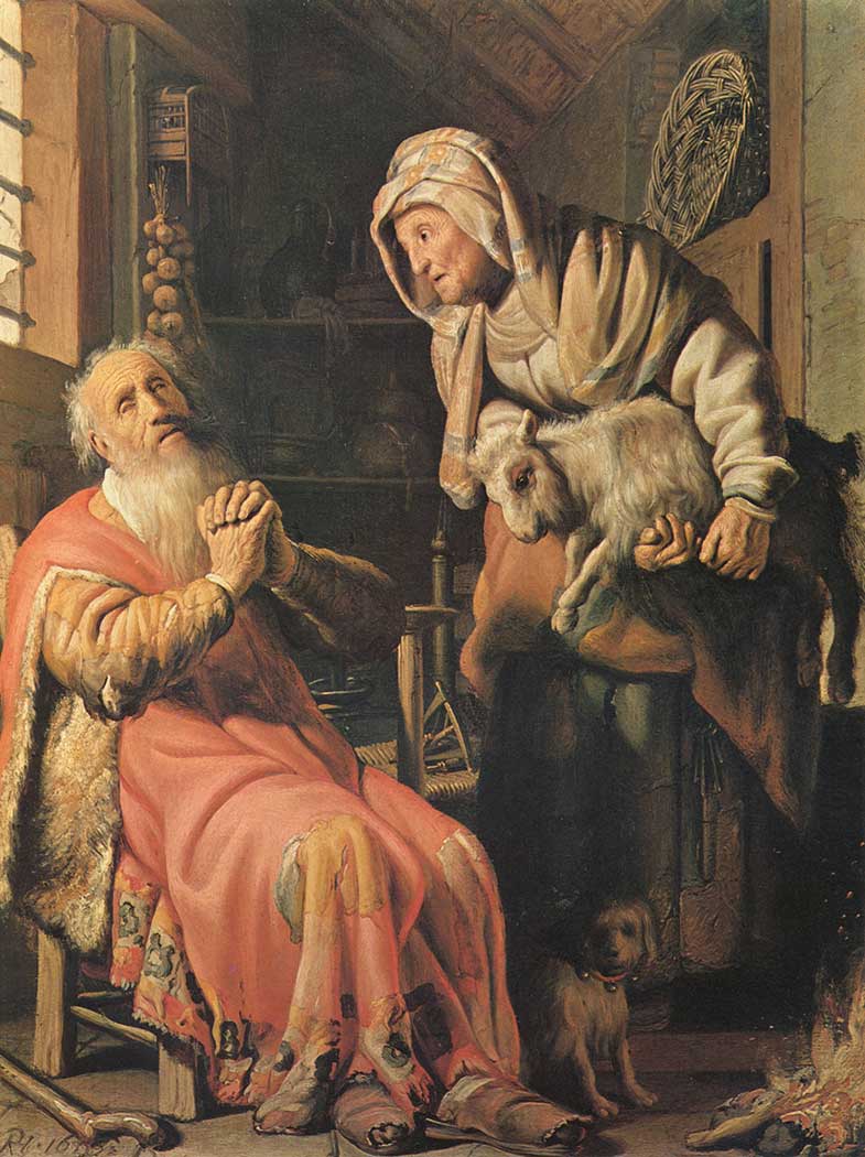 Rembrandt Tobit ve Anna Keçileriyle