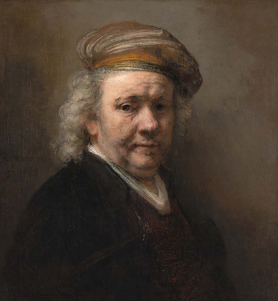 Rembrandt Yaşlı iken Kendi Portresi