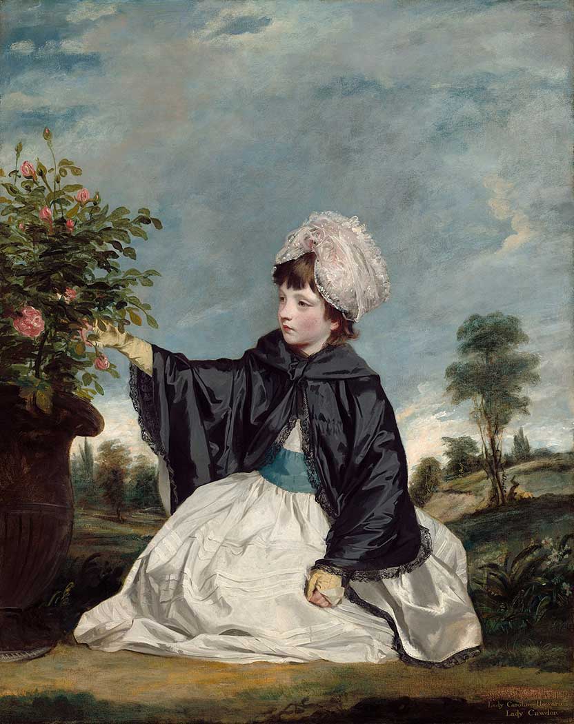 Sir Joshua Reynolds Bahçede Gezinti