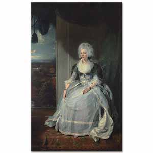 Sir Thomas Lawrence Kraliçe Charlotte