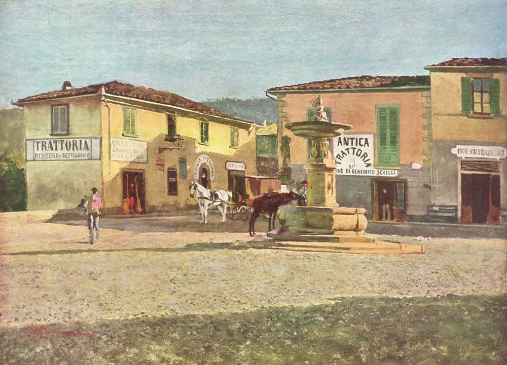 Telemaco Signorini Settignano Meydanı