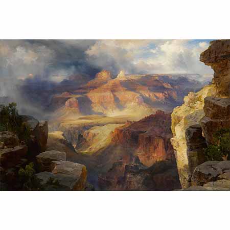 Thomas Moran Büyük Kanyon Arizona