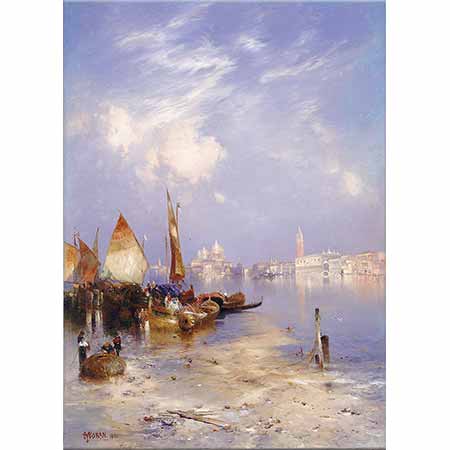 Thomas Moran San Giorgio'dan Venedik