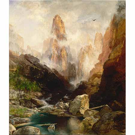 Thomas Moran Utah Kanab Kanyonu