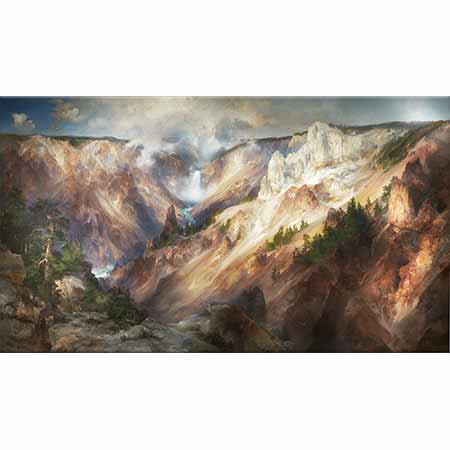 Thomas Moran Yellowstone Büyük Kanyon