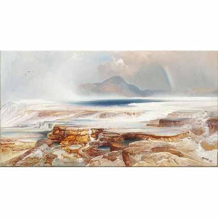 Thomas Moran Yellowstone Gayzerleri