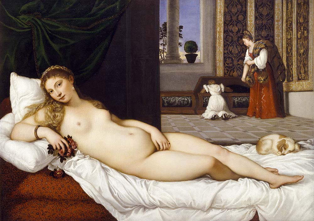 Tiziano Vecellio Urbino'lu Venüs
