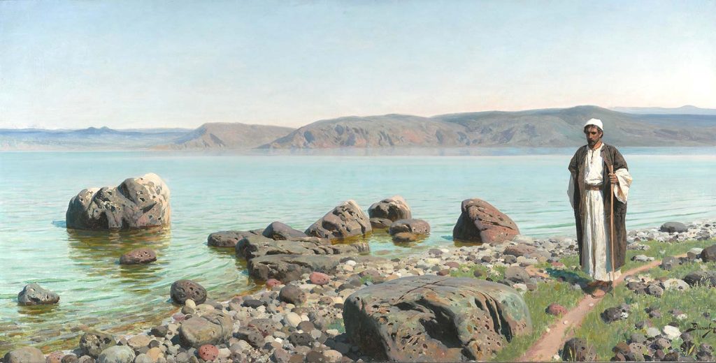 Vasily Polenov Tiber Gölünde