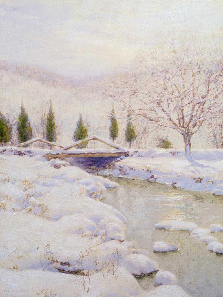 Walter Launt Palmer Köprüde Kış