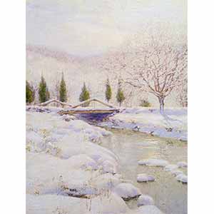 Walter Launt Palmer Köprüde Kış