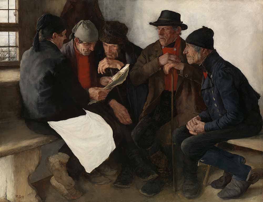 Wilhelm Maria Hubertus Leibl Köyde Siyaset