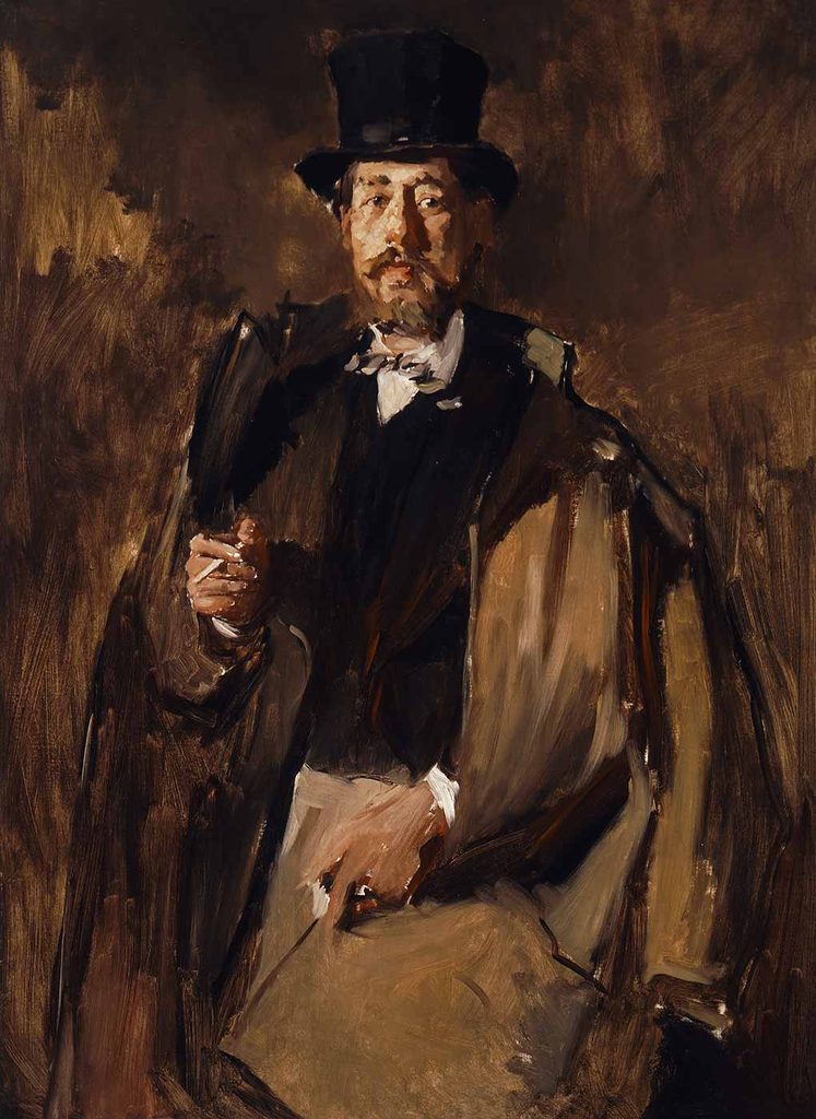Wilhelm Maria Hubertus Leibl Ressam Paul Szinyei Merse