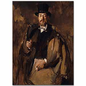 Wilhelm Maria Hubertus Leibl Ressam Paul Szinyei Merse